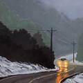 A Foggy Drive